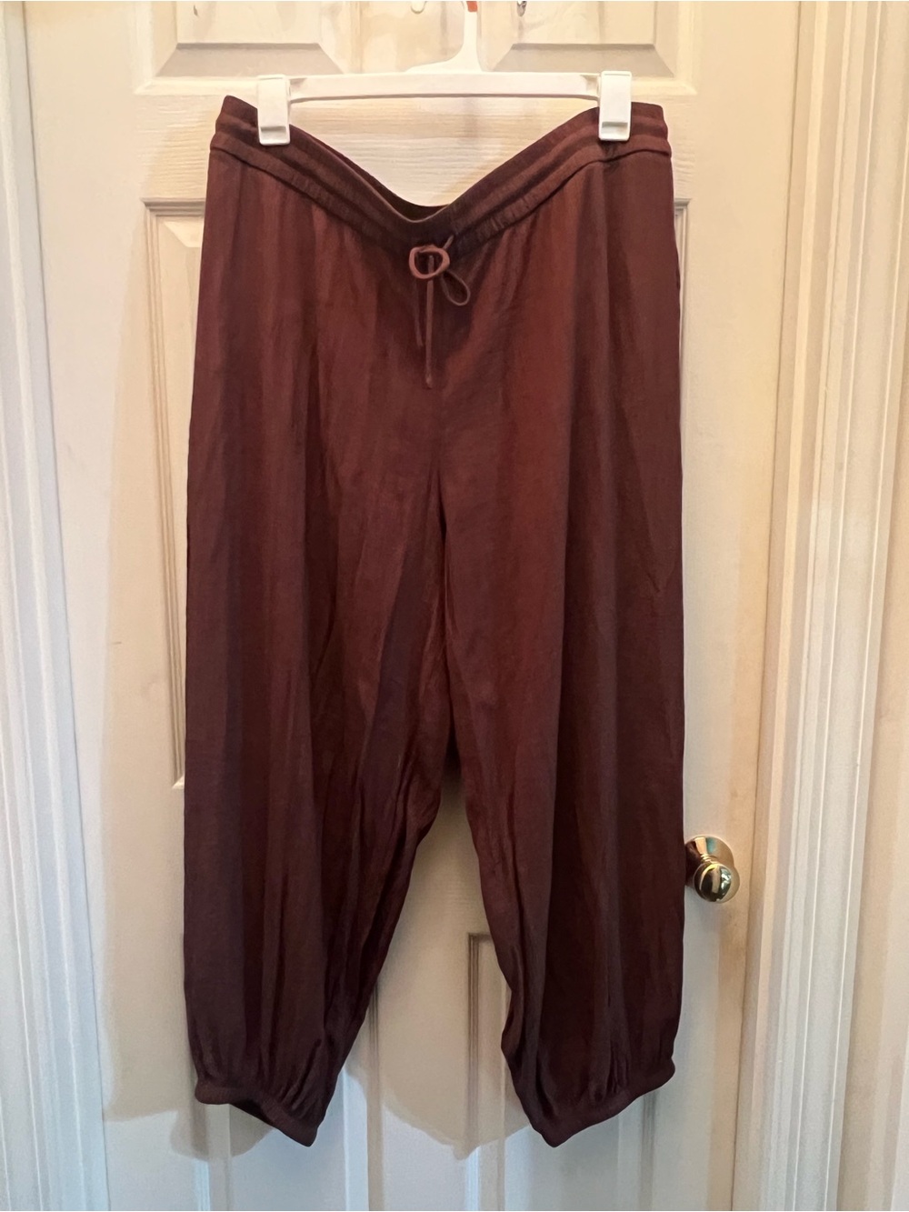 Old Navy Women’s Brown Drawstring Balloon/Harem Pants XXL/2X
